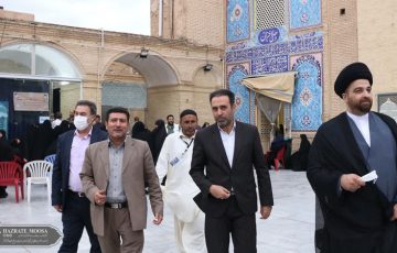 بازدید از اجرای طرح شهید دکتر رهنمون بسیج جامعه پزشکی در یکی از مناطق محروم قم
